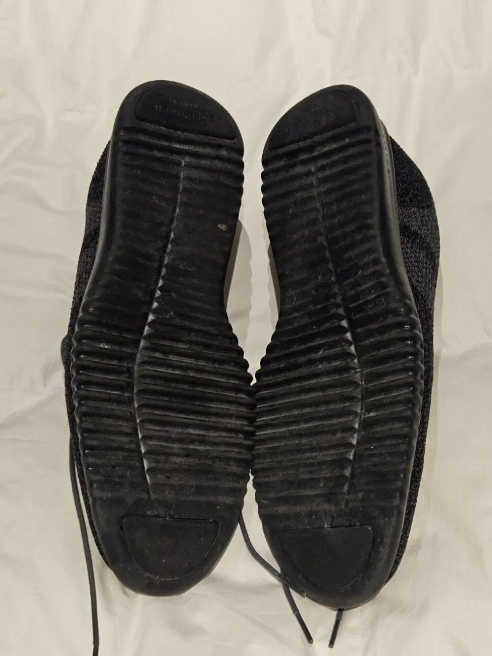 Cole Haan 2.ZERØGRAND Stitchlite Black Knit Oxford Shoes